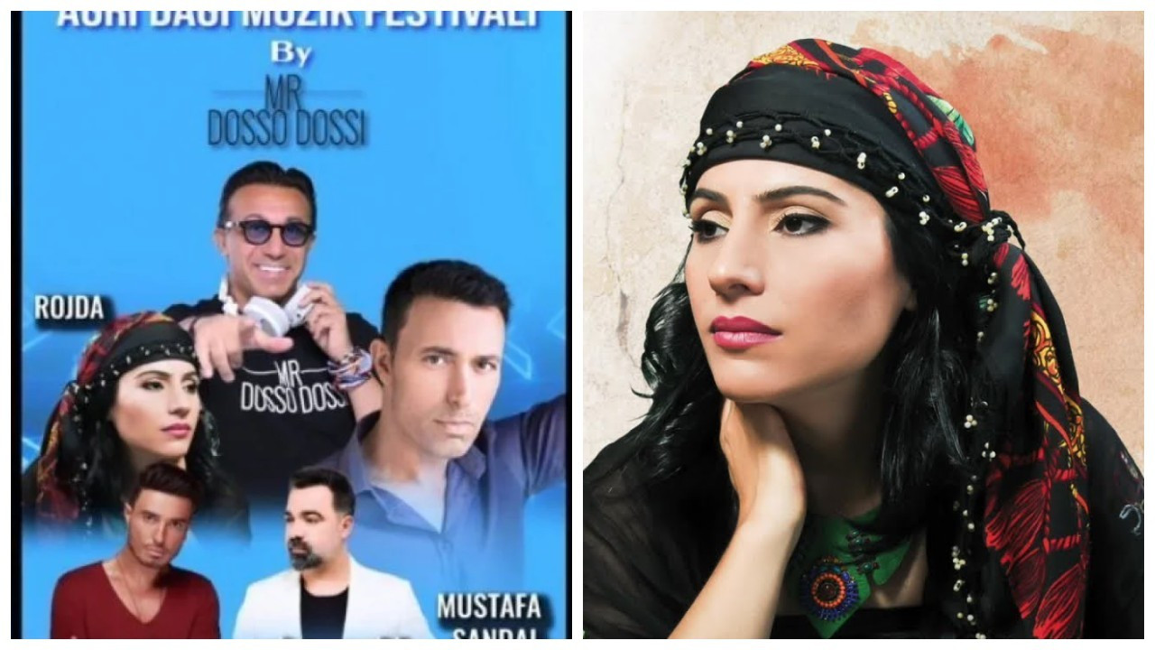 Kürt sanatçı Rojda, Ağrı Dağı Müzik Festivali'ne katılmayacağını duyurdu