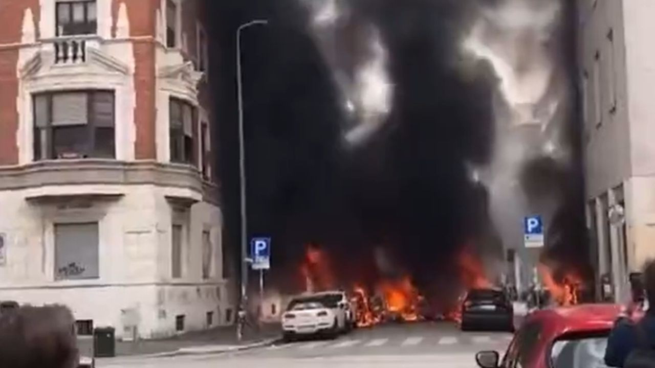 Milano'da patlama: 1 yaralı