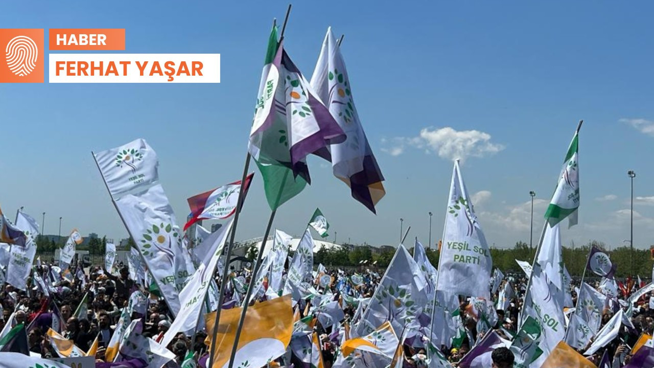 Yeşil Sol'un İstanbul'daki 'final mitingi' başladı
