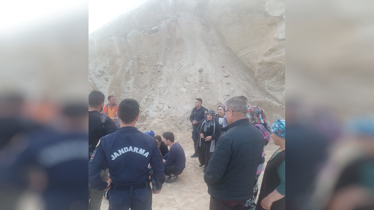 Taş ocağında göçük: Bir işçi öldü