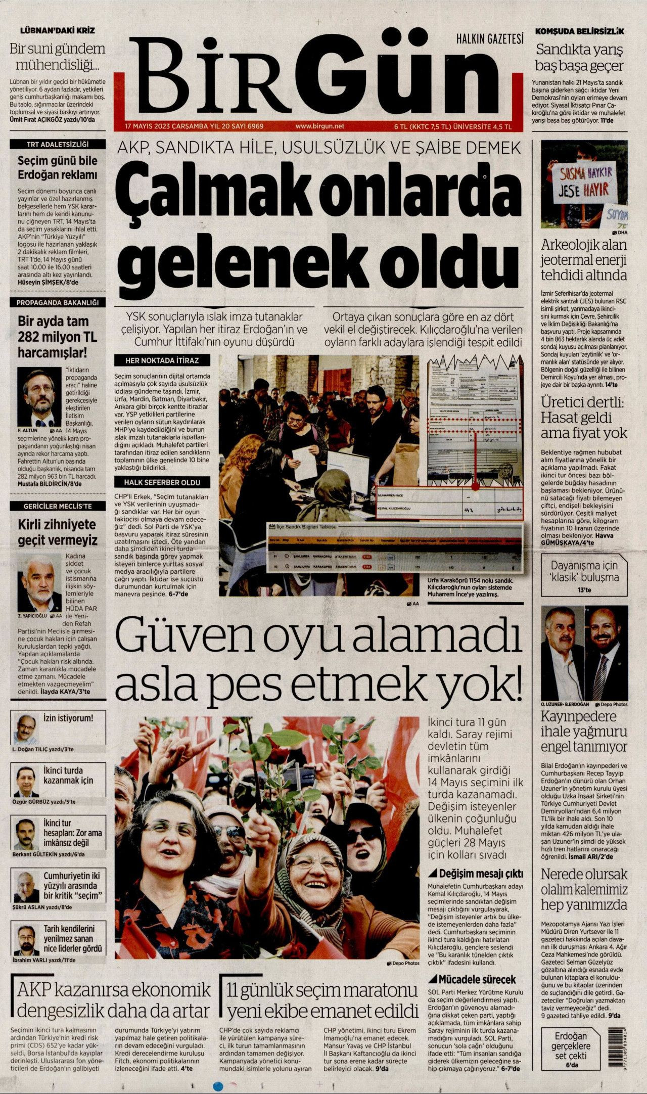 Günün gazete manşetleri: '29 Mayıs'ta farklı uyanacağız' - Sayfa 3