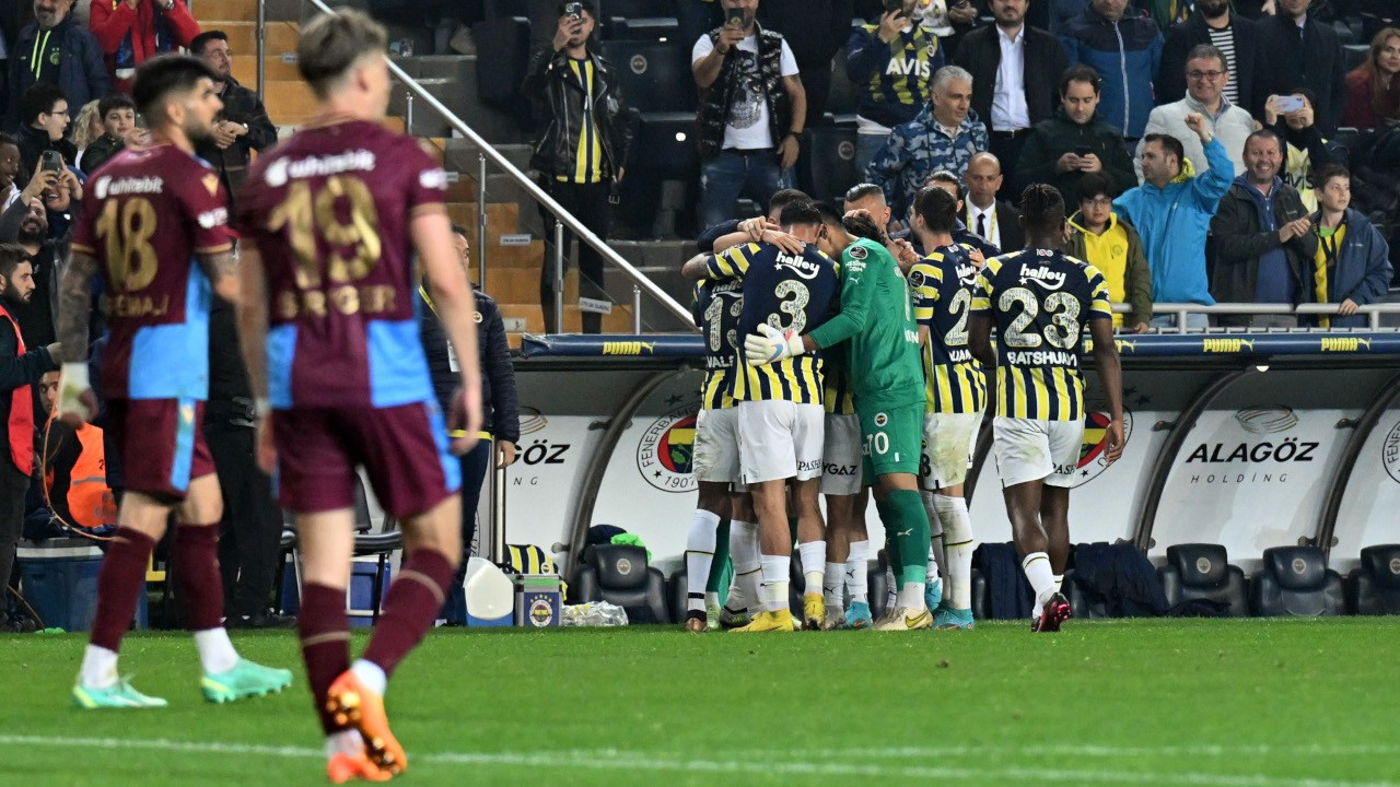 Kadıköy'de kazanan Fenerbahçe