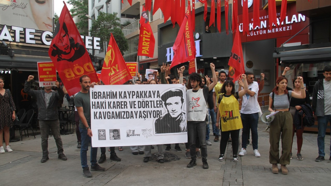 İzmir'de, mayıs ayında yaşamını yitiren devrimciler anıldı