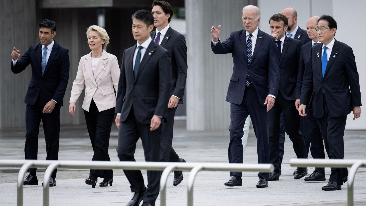 G7 Liderler Zirvesi Japonya'da başladı: Zelenskiy çevrimiçi katılacak