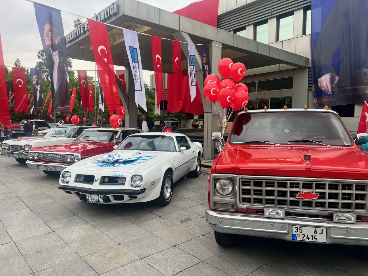 Kadıköy'de 104 klasik otomobille 104'ncü yıl konvoyu - Sayfa 3