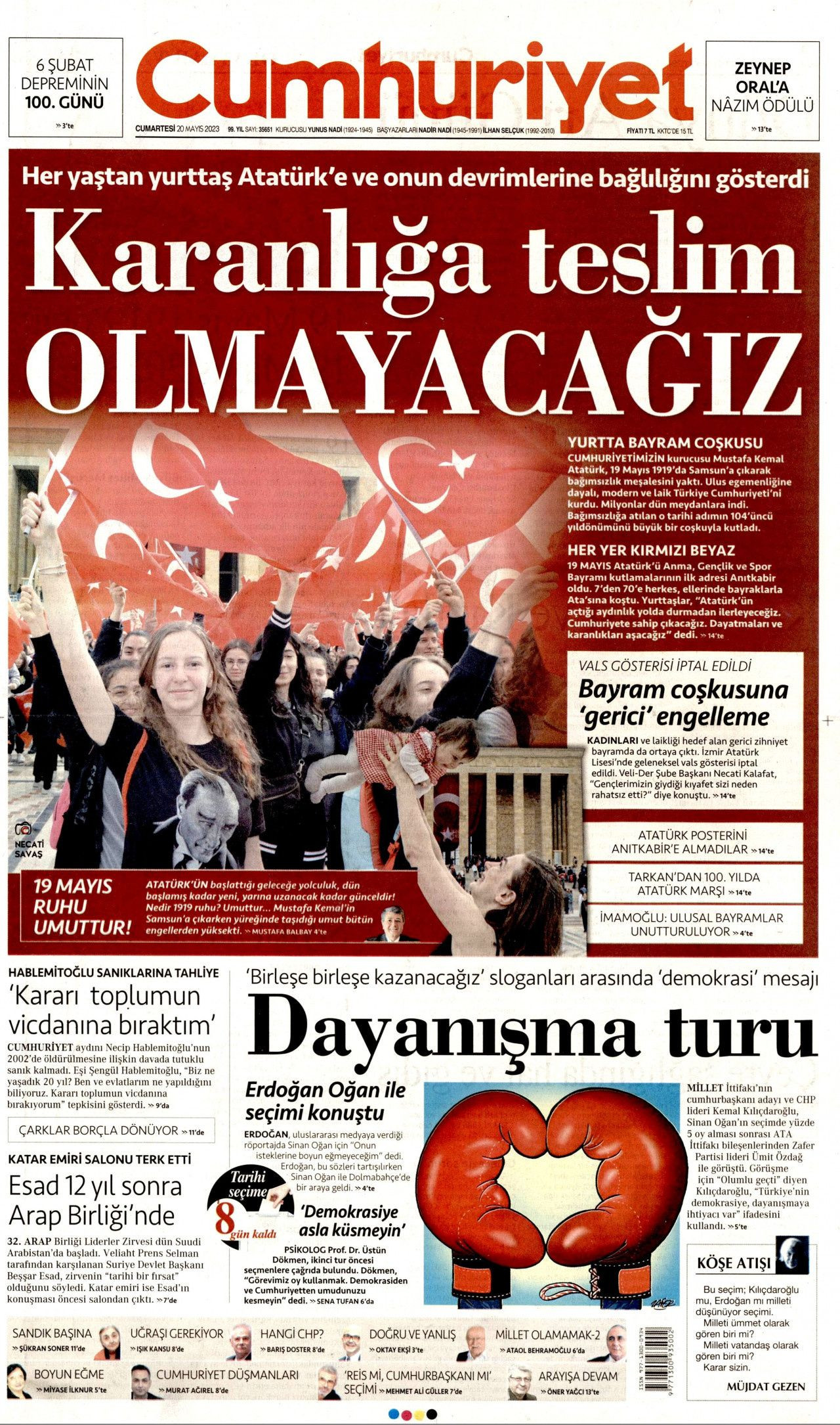 Günün gazete manşetleri: 'Bunları Kemal Kılıçdaroğlu mu yaptı?' - Sayfa 1