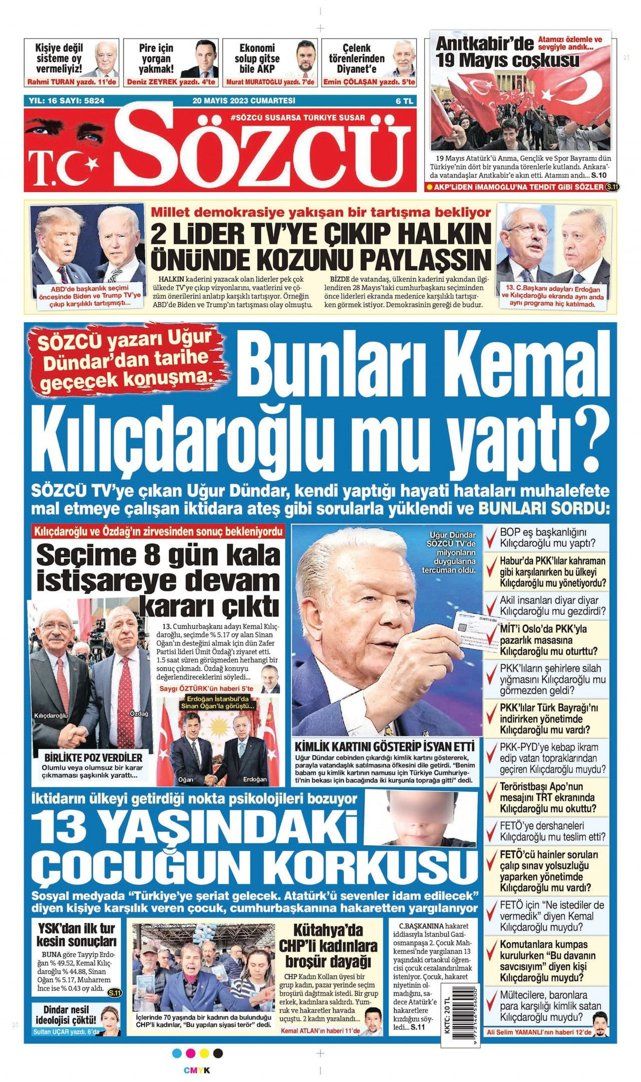 Günün gazete manşetleri: 'Bunları Kemal Kılıçdaroğlu mu yaptı?' - Sayfa 2