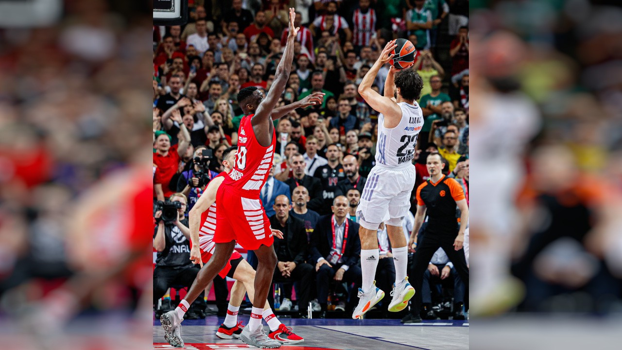 EuroLeague'de şampiyon son saniye sayısıyla Real Madrid