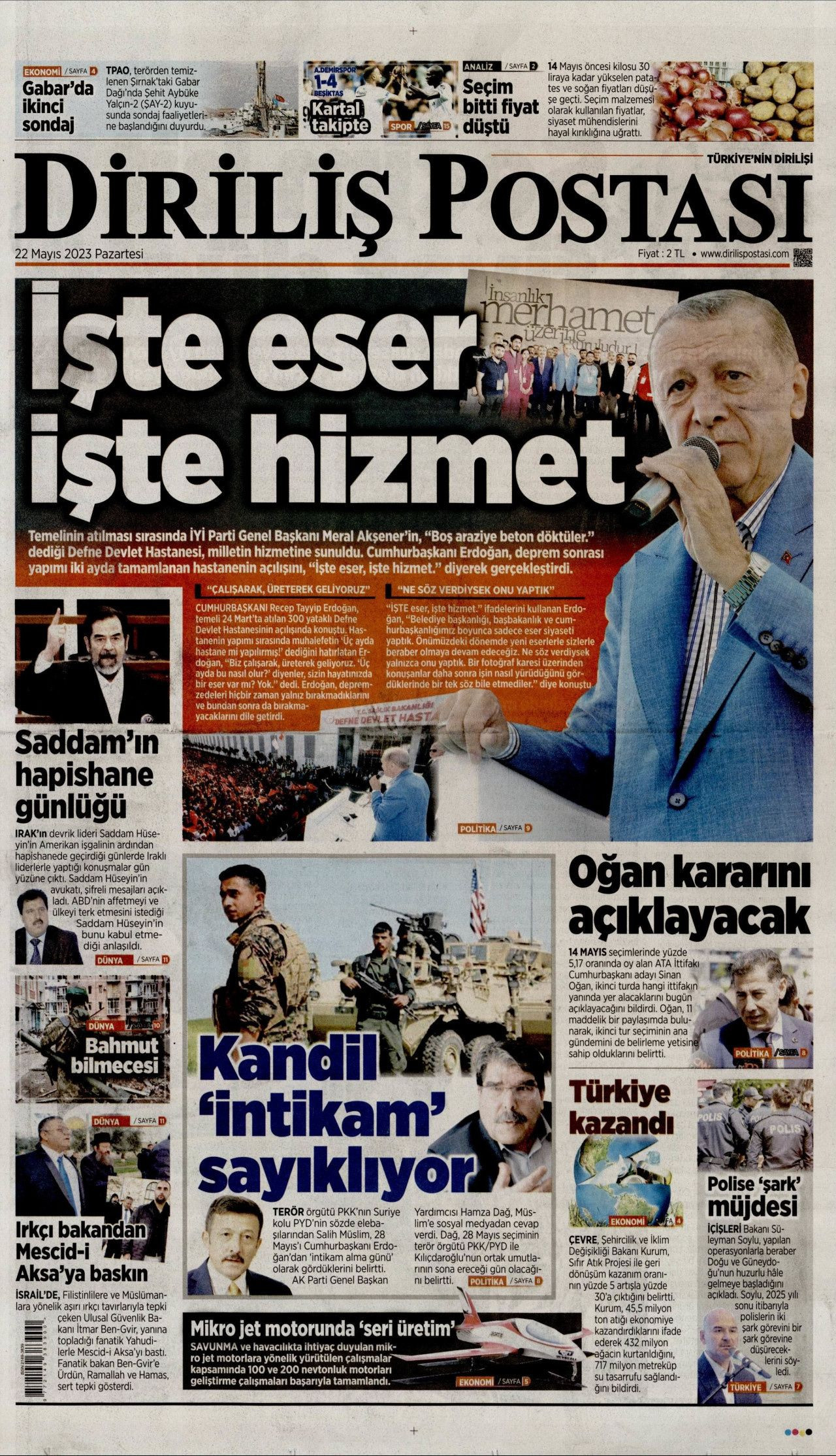 Günün gazete manşetleri: 'İflasın öncesinde son şans 28 Mayıs' - Sayfa 4