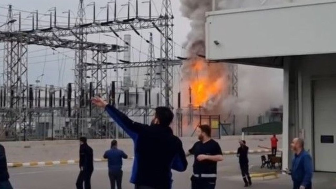 Hyundai fabrikasında yangın