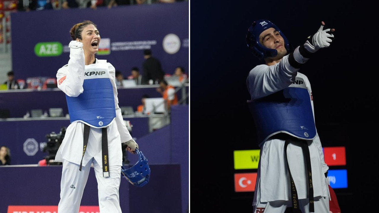 Türkiye, Dünya Tekvando Şampiyonası'nda 2 altın madalya daha kazandı