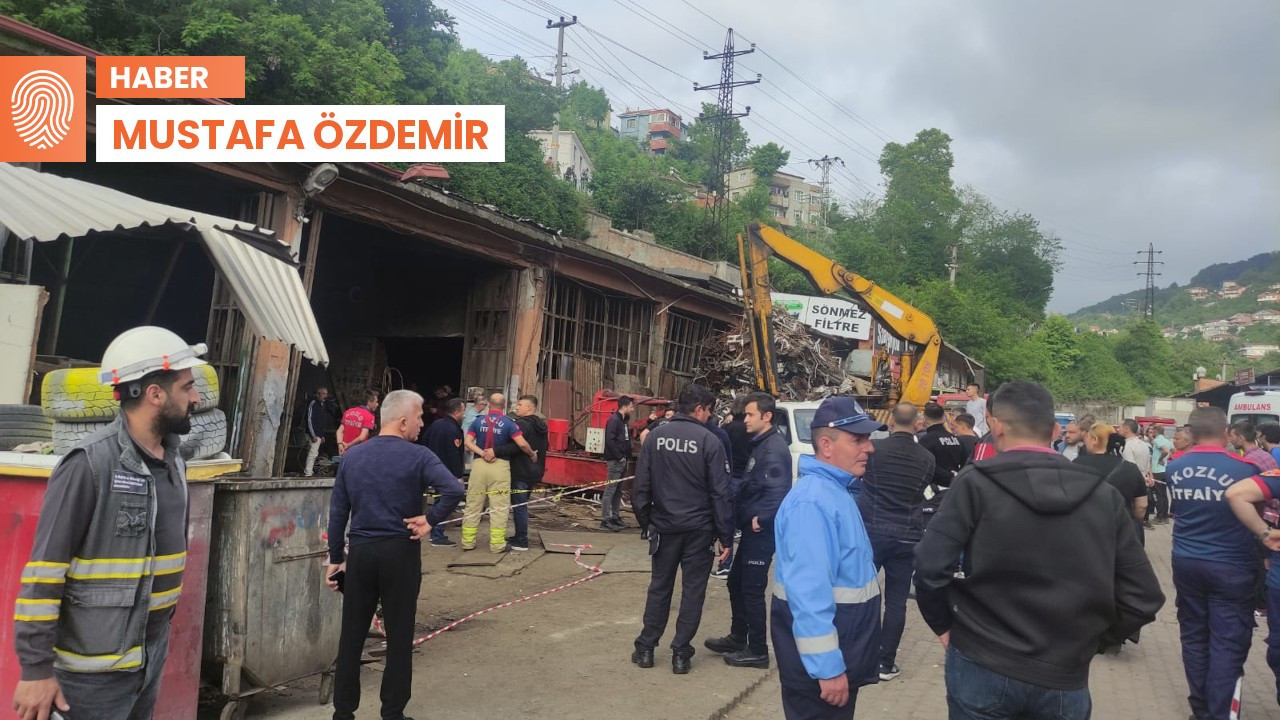 Zonguldak'ta hurdacıda patlama: 1 ölü, 2 yaralı