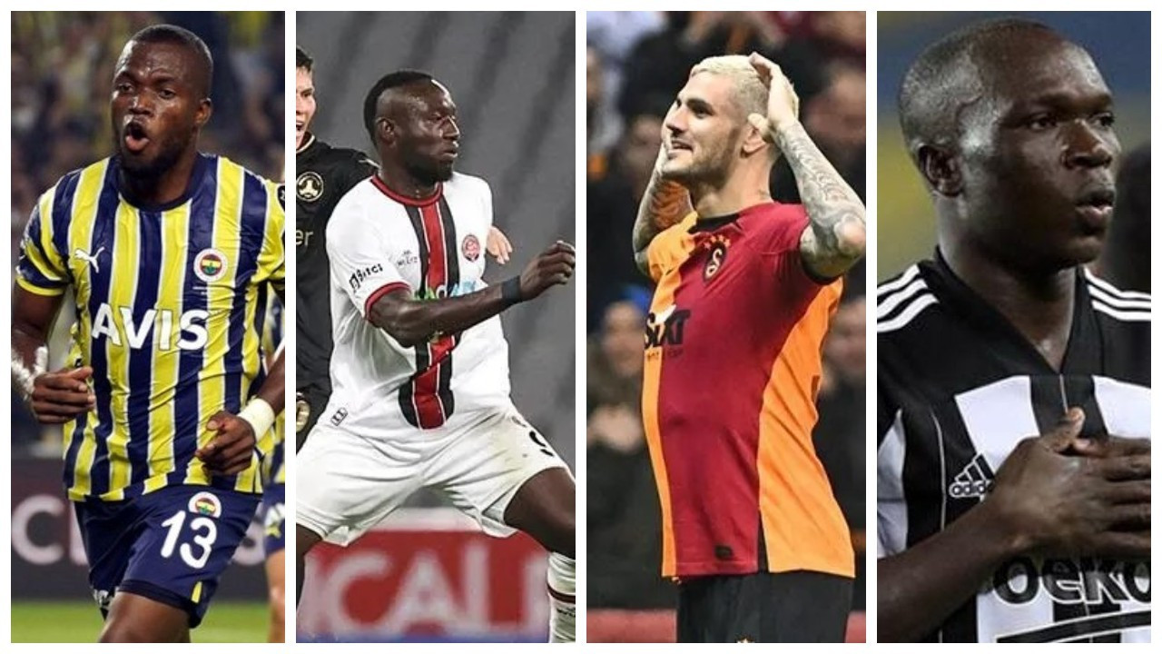 Süper Lig'de final haftası öncesi gol krallığı yarışında son durum
