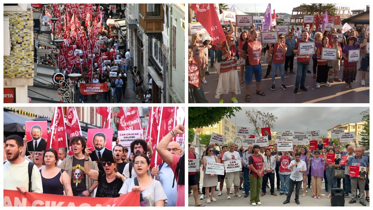 TİP'ten 36 kentte eylem: Halkın iradesine saygı, Can Atalay’a özgürlük istiyoruz