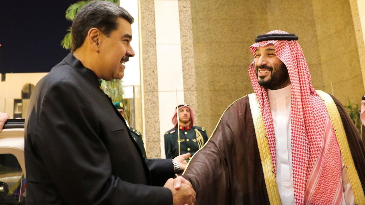 Maduro Cidde'de Prens Selman'la görüştü: 'İşbirliğini gözden geçirdik'
