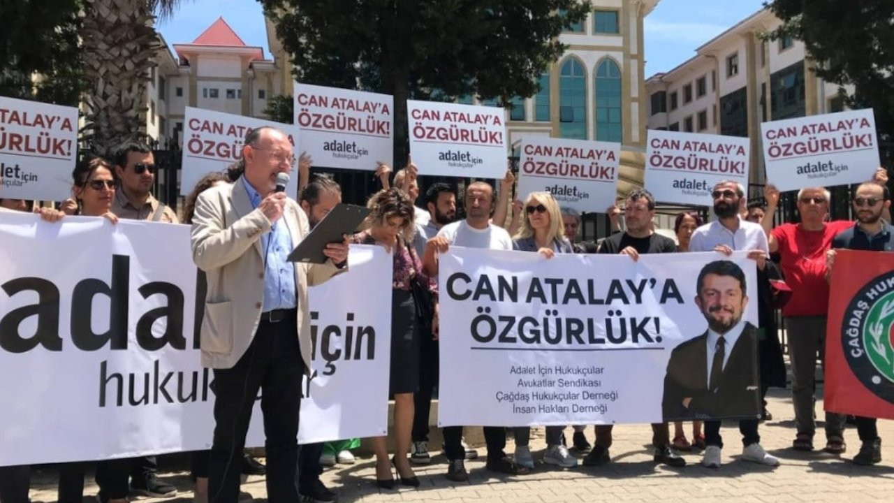 Antalya’da hukukçular ‘Can Atalay’a özgürlük’ dedi