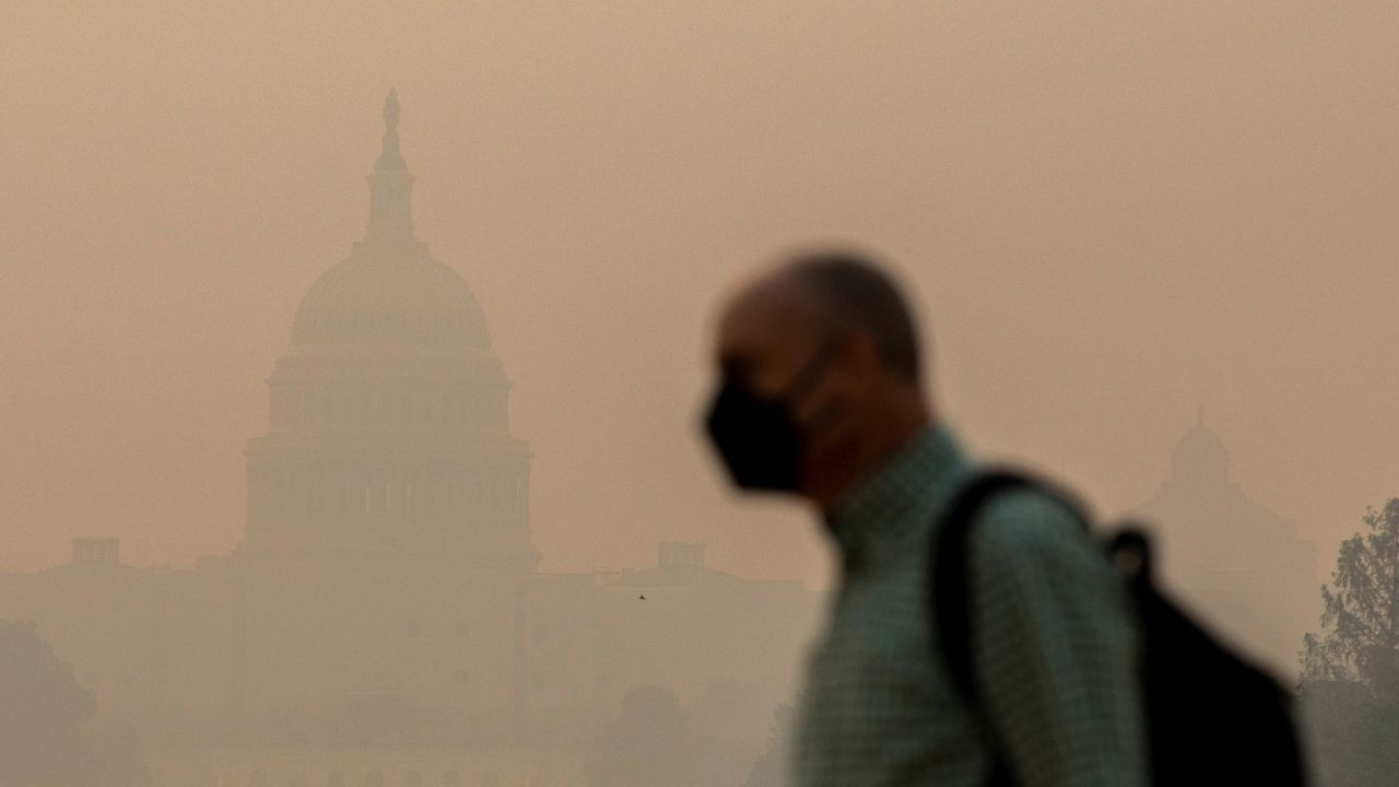 Kanada'daki yangınların dumanı ABD'de: 'İklim krizinin sembolü'