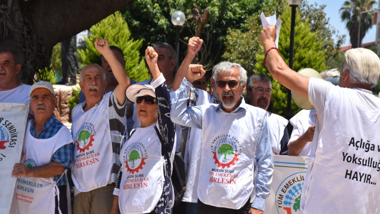 Emekliler Mersin’den seslendi: Maaşlarımız faturalara yetmiyor