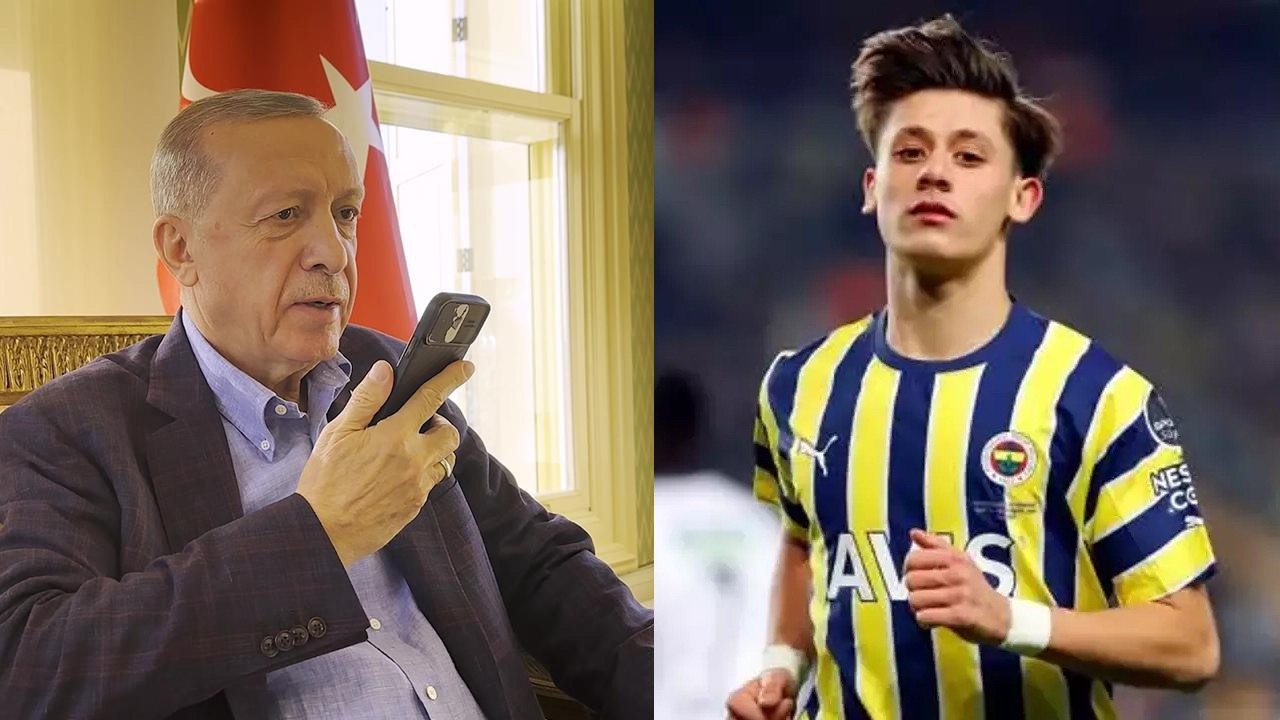 Cumhurbaşkanı Erdoğan, Arda Güler'le telefonda konuştu