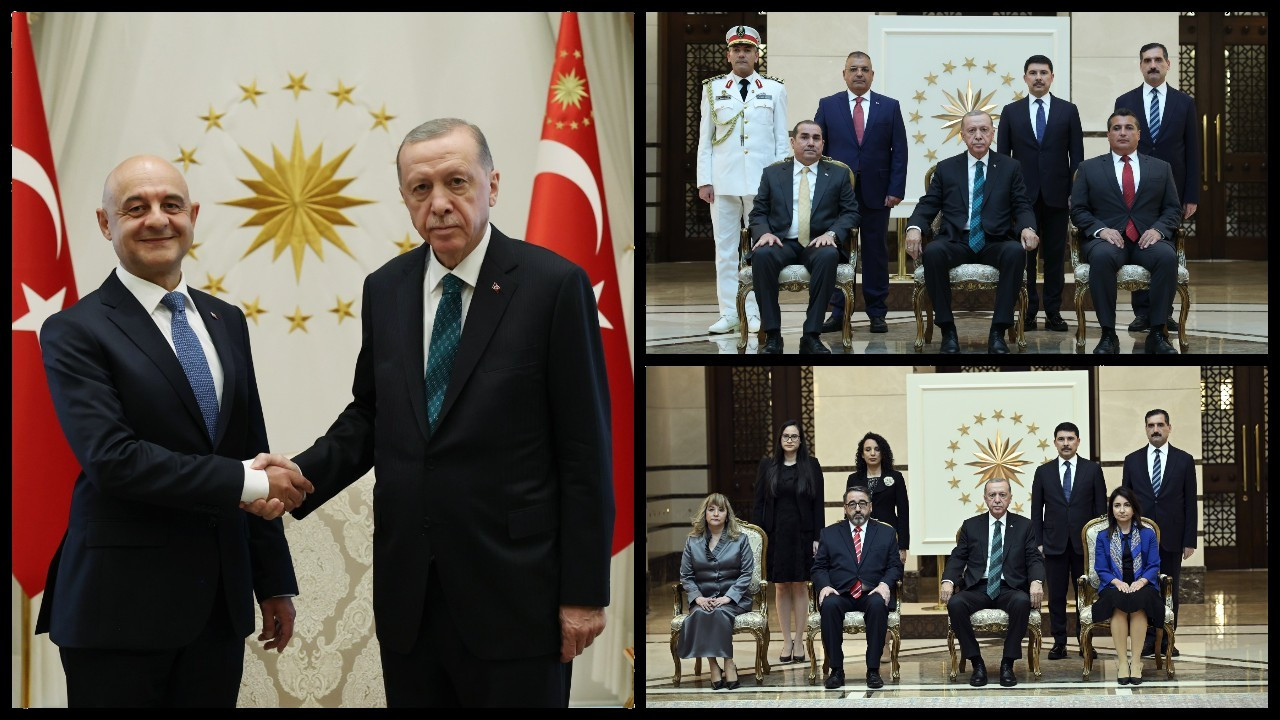 3 yeni büyükelçi Cumhurbaşkanı Erdoğan'a güven mektubunu sundu