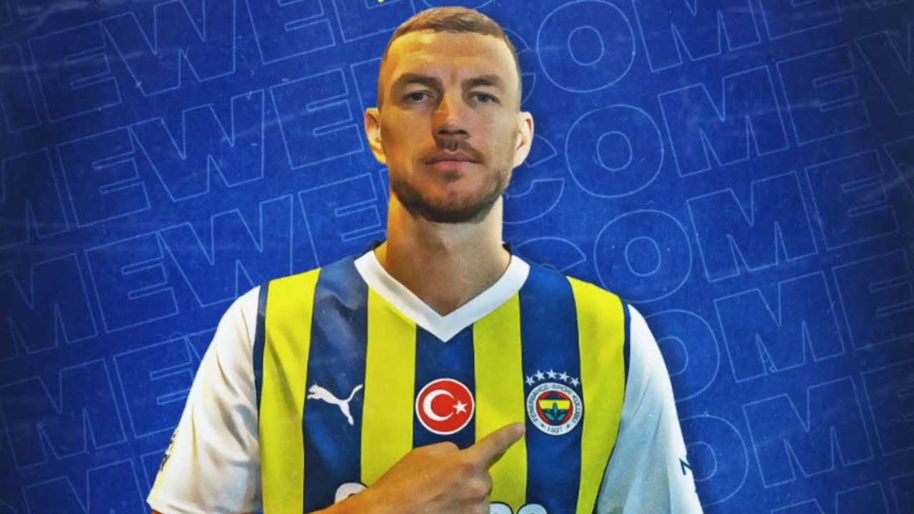 Edin Dzeko 2 yıllığına Fenerbahçe'de