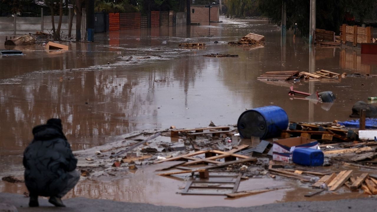 Şili'de şiddetli yağış ve sel: 2 ölü, 3 kayıp