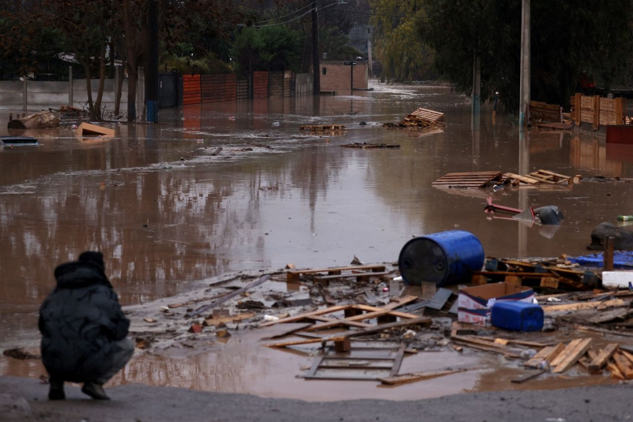 Şili'de şiddetli yağış ve sel: 2 ölü, 3 kayıp - Sayfa 1