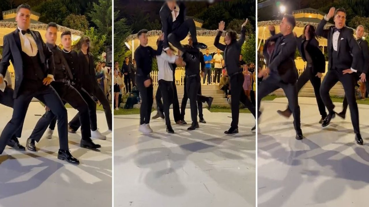 Tiktok fenomeni Berk Çiçekgil'in düğün dansı viral oldu