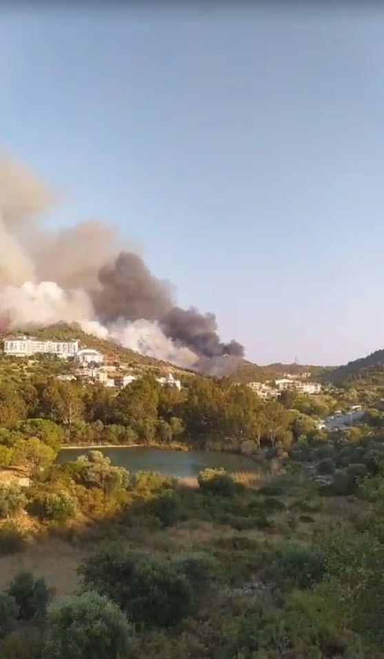 Datça'da yerleşim yeri yakınında yangın - Sayfa 3