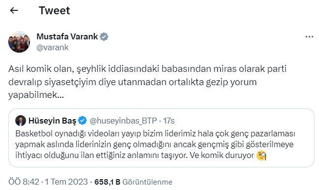 Mustafa Varank ile Hüseyin Baş arasında 'komik' polemik - Sayfa 4