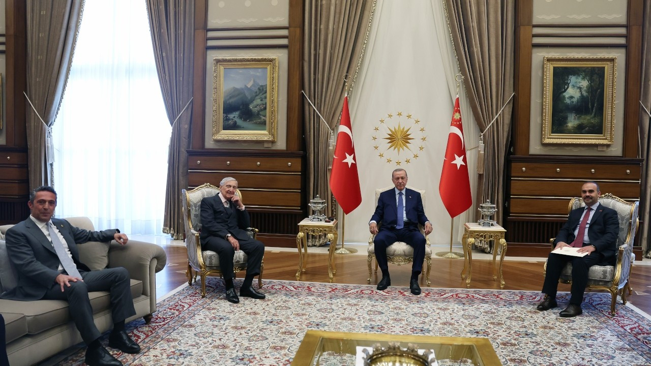 Cumhurbaşkanı Erdoğan, Rahmi Koç ve Ali Koç ile görüştü
