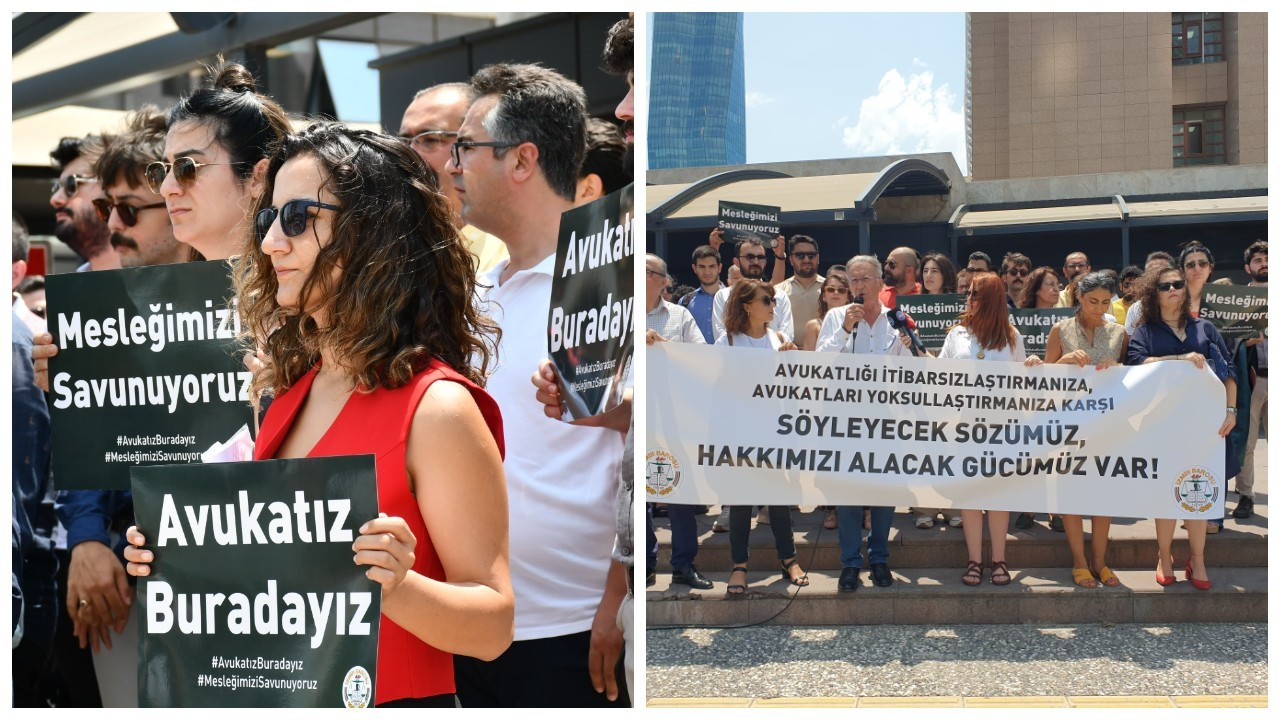 İzmir Barosu: Hak ettiğimiz koşullarda mesleğimizi sürdürmek istiyoruz