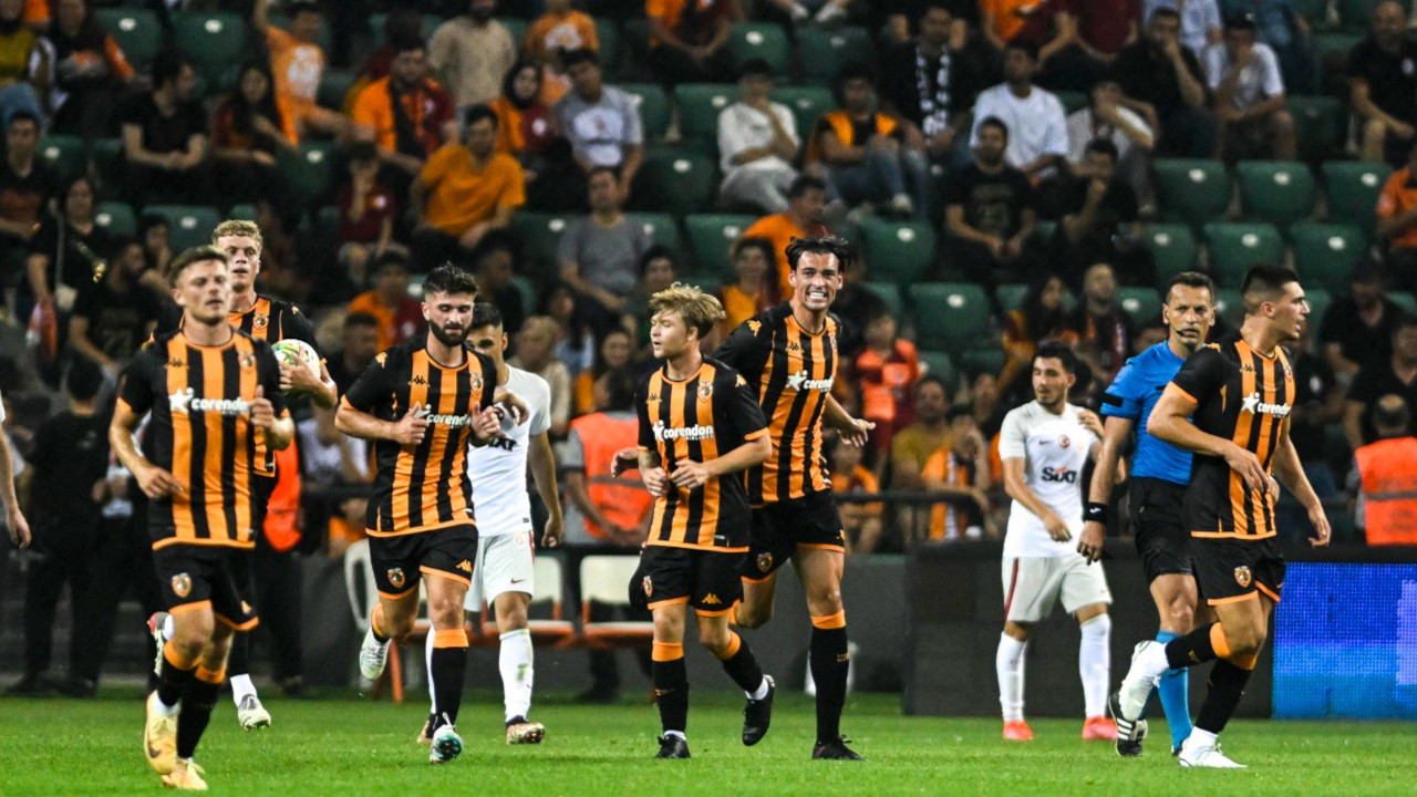 Hull City, Galatasaray'ı 3 dakikada yıktı