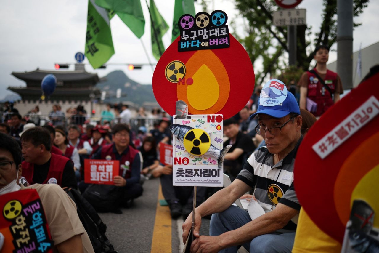 Güney Kore'de 'Fukuşima' protestosu: 'Nükleer atık su denize boşaltılamaz' - Sayfa 3