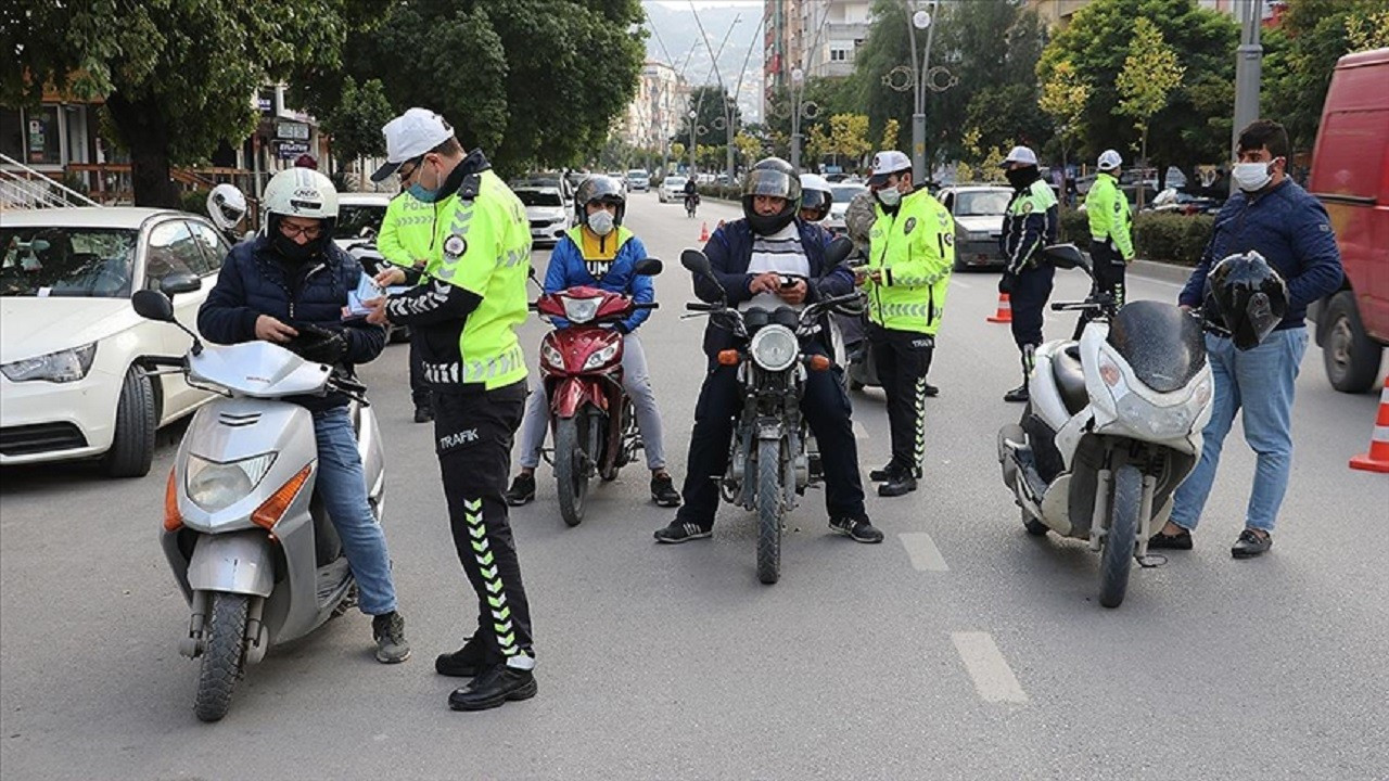 İstanbul'da 15 bin motosiklete trafik yasağı