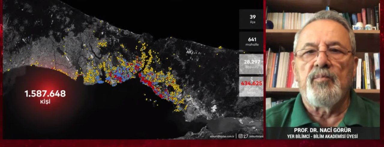 Naci Görür haritadan tek tek gösterdi: İstanbul'un 'kırmızı' bölgeleri - Sayfa 1