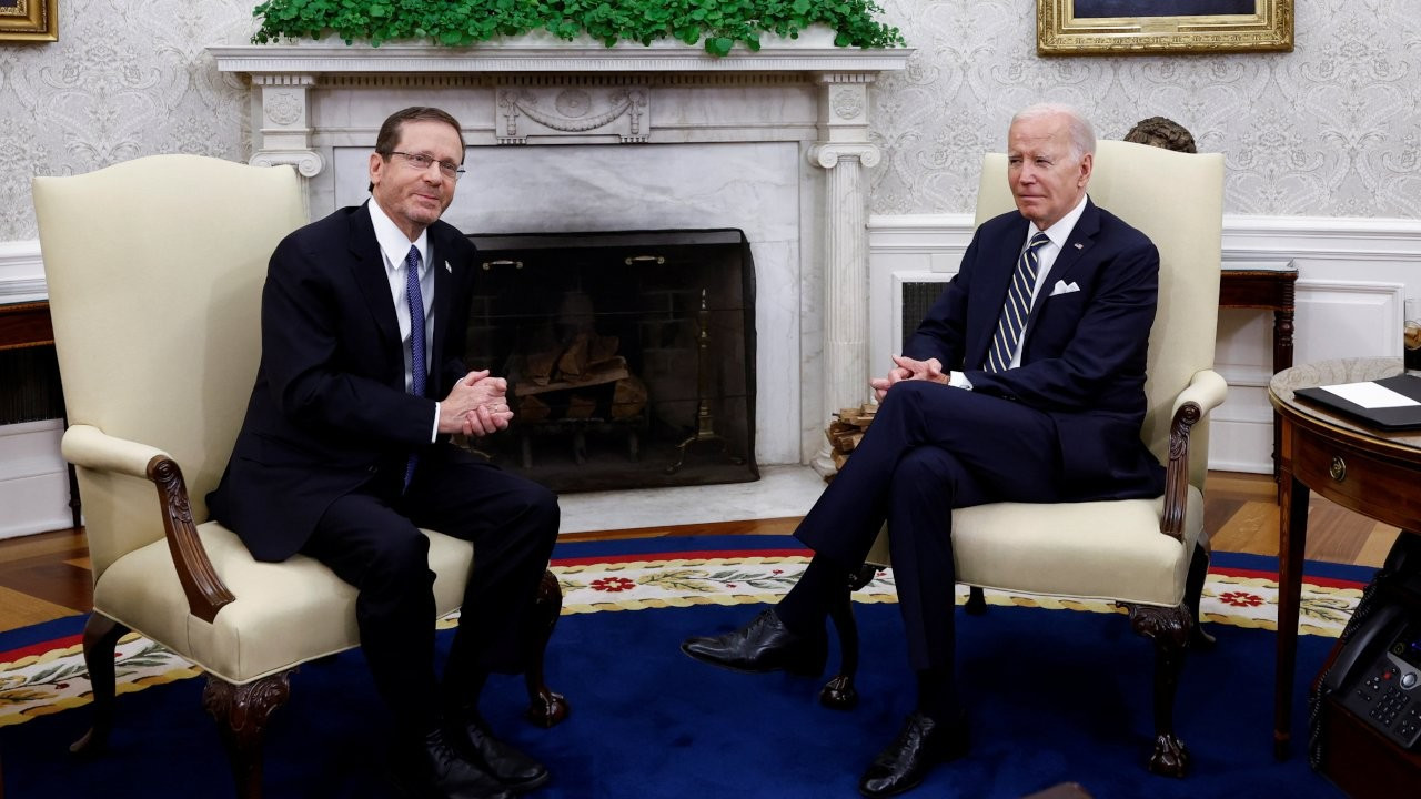 Biden ile Herzog, Beyaz Saray'da bir araya geldi