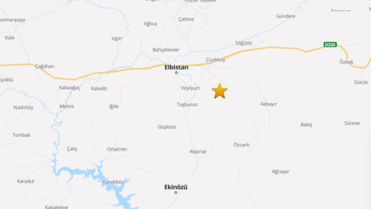 Maraş'ta 4 büyüklüğünde deprem