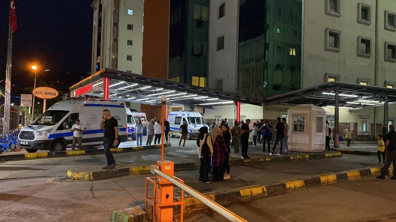 Rize Devlet Hastanesi Acil Servisi'nde silahlı saldırı: 5 yaralı