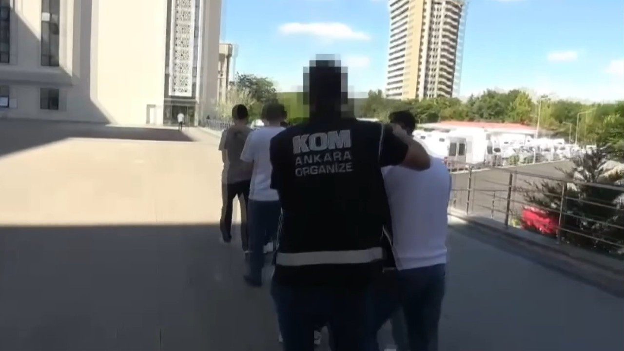 Ankara'da haraç çetesi operasyonu: 8 kişi gözaltına alındı