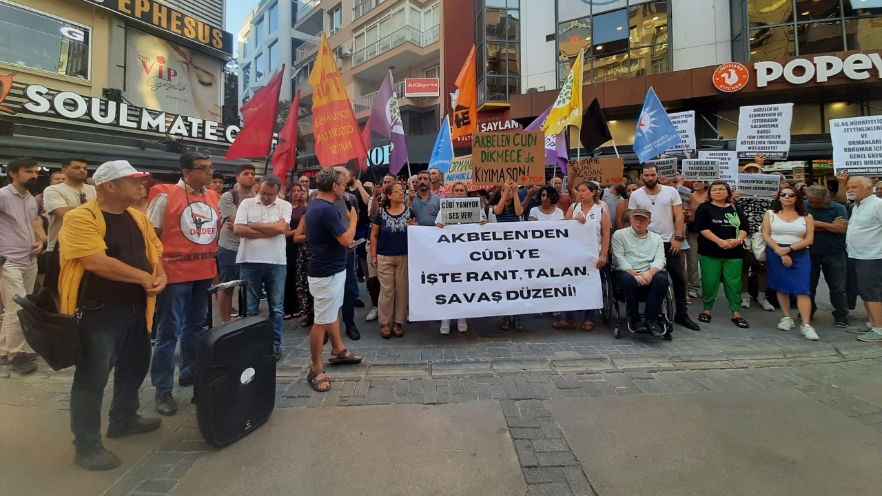 İzmir'de Akbelen açıklaması: 'Bu halka yapılan düşmana yapılmaz'