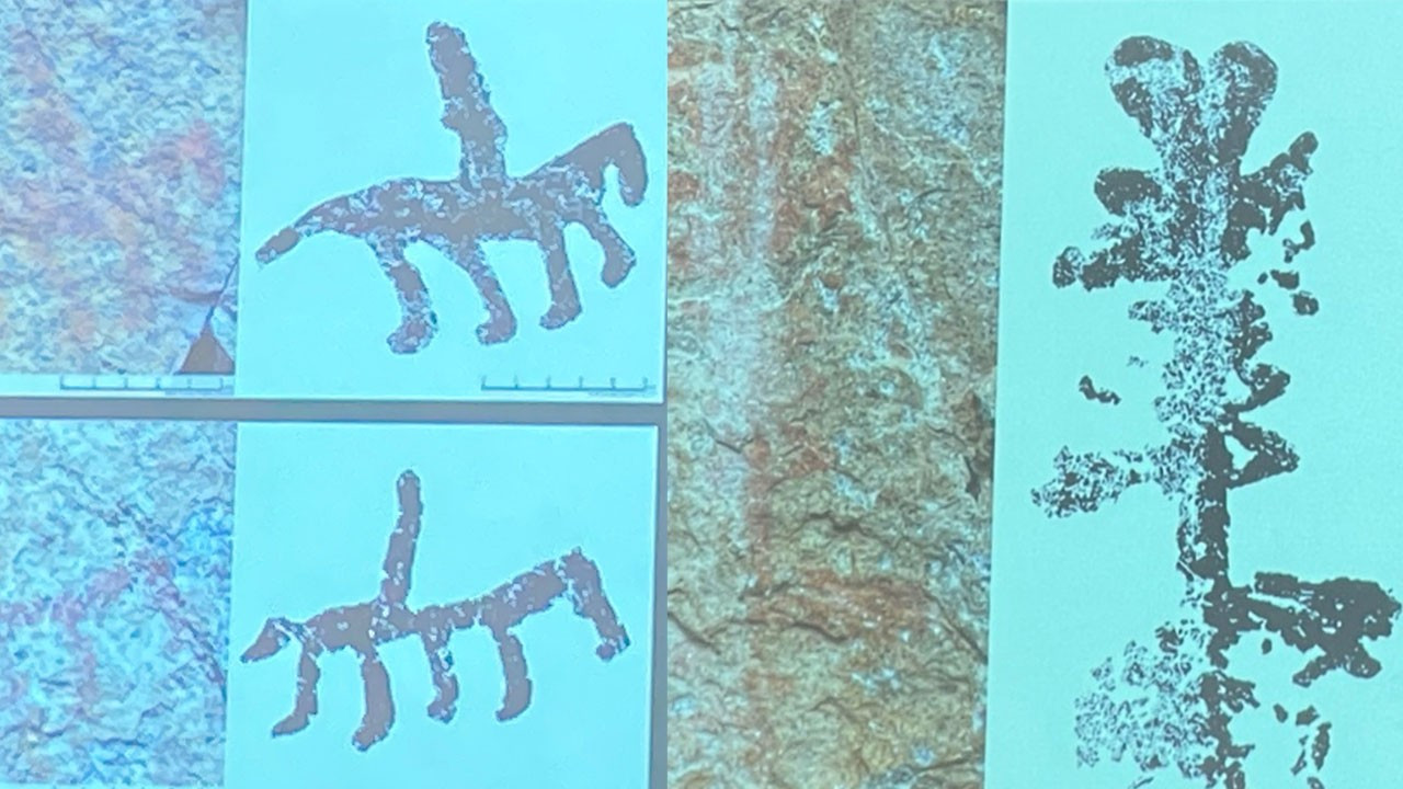 Rize'de 3 bin yıllık kaya resimleri bulundu: 'Bozkurt kavimlerine ait'