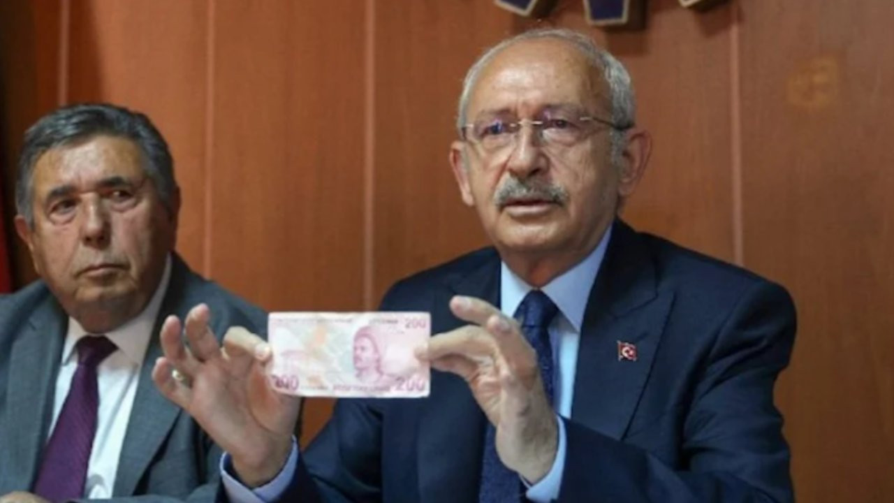 Cebinden 200 TL çıkaran Kılıçdaroğlu’ndan emekliye 'simit' sorusu