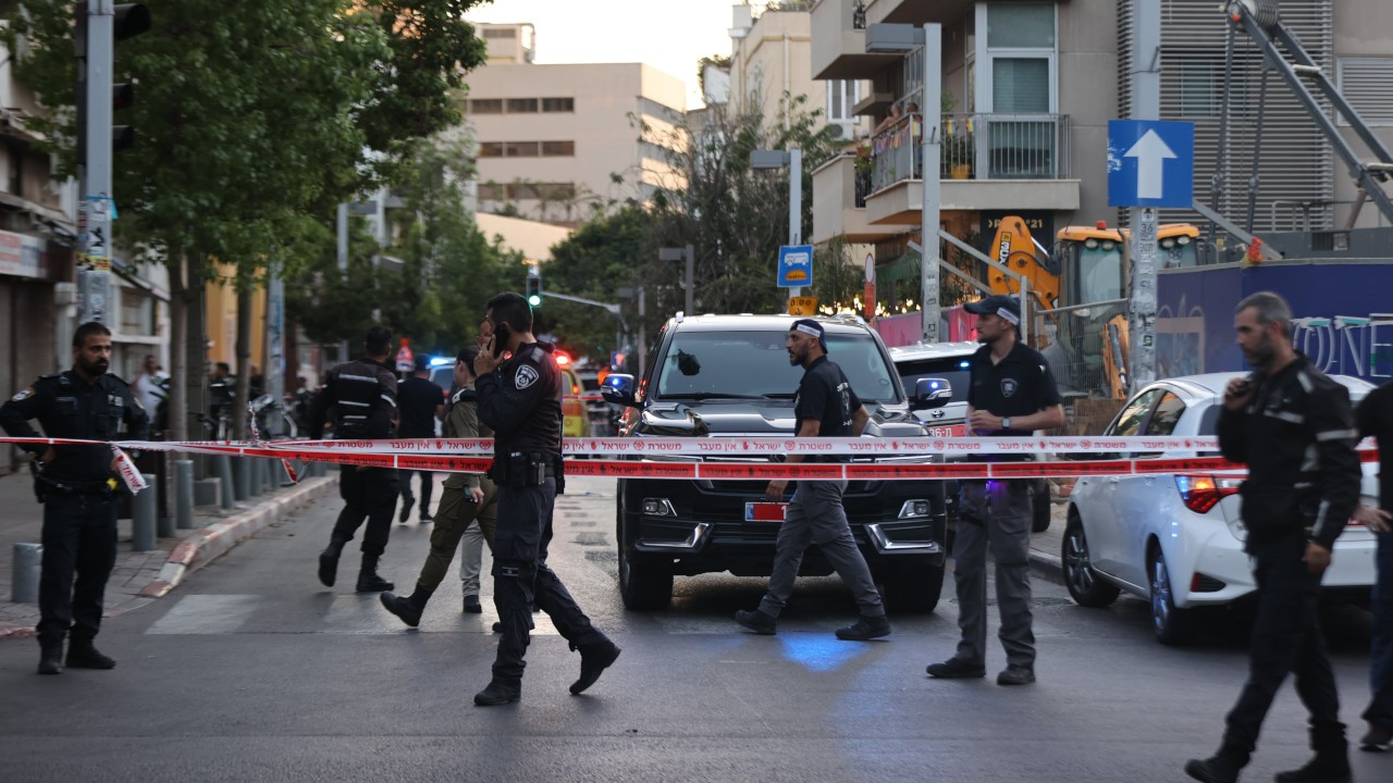 İsrail'in başkenti Tel Aviv'deki saldırıda 1 güvenlik görevlisi öldü