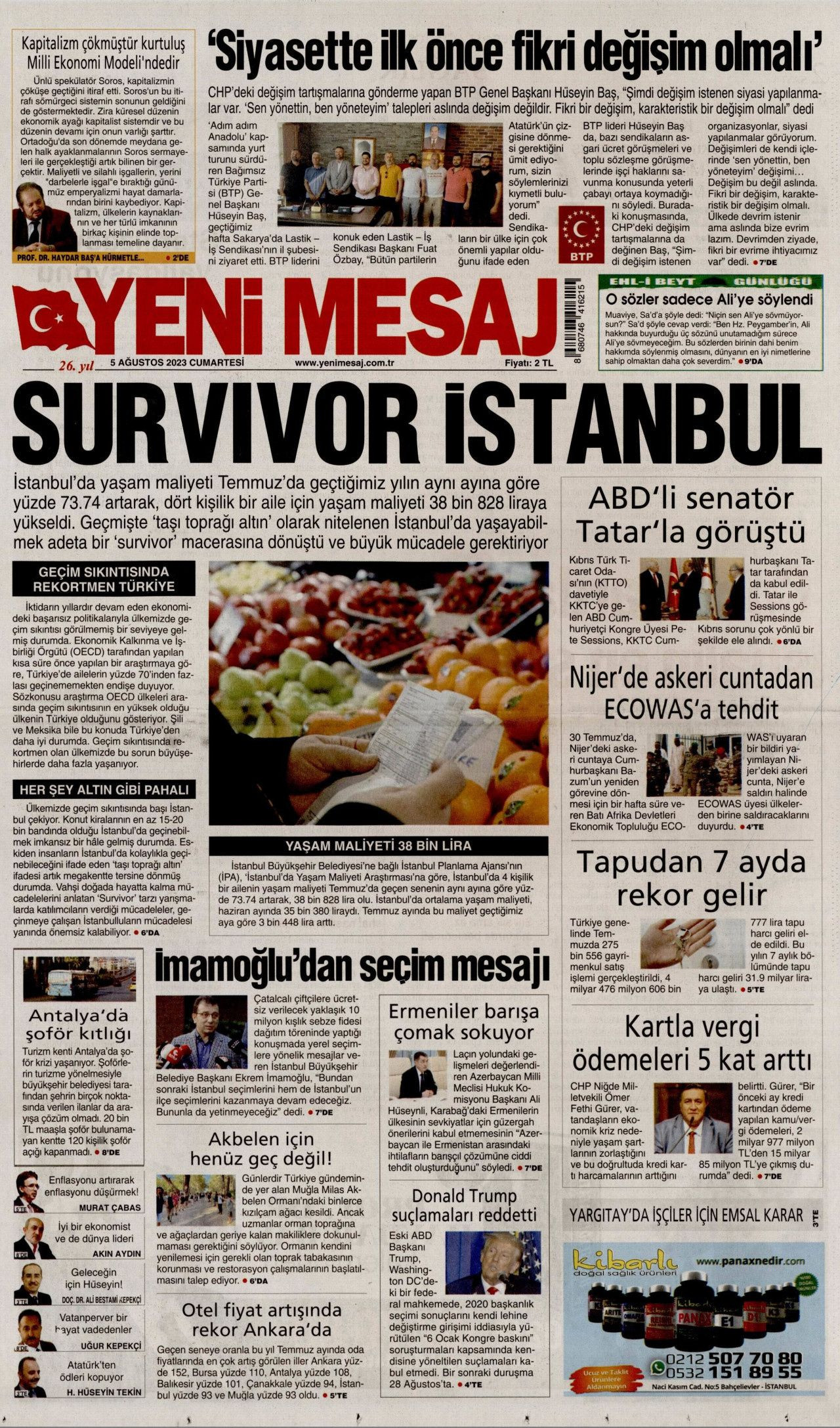 Günün manşetleri: 'Survivor İstanbul' - Sayfa 4