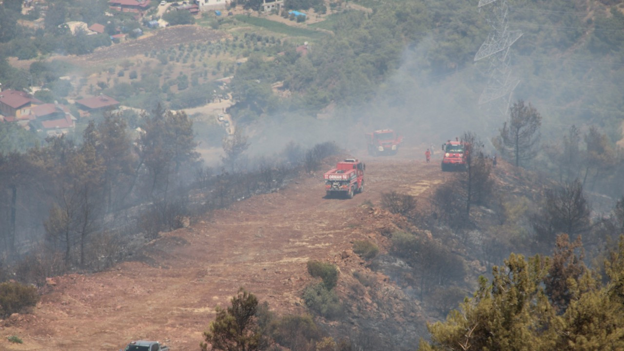 Hatay'daki orman yangınına 'sebebiyet veren' 4 kişi gözaltında