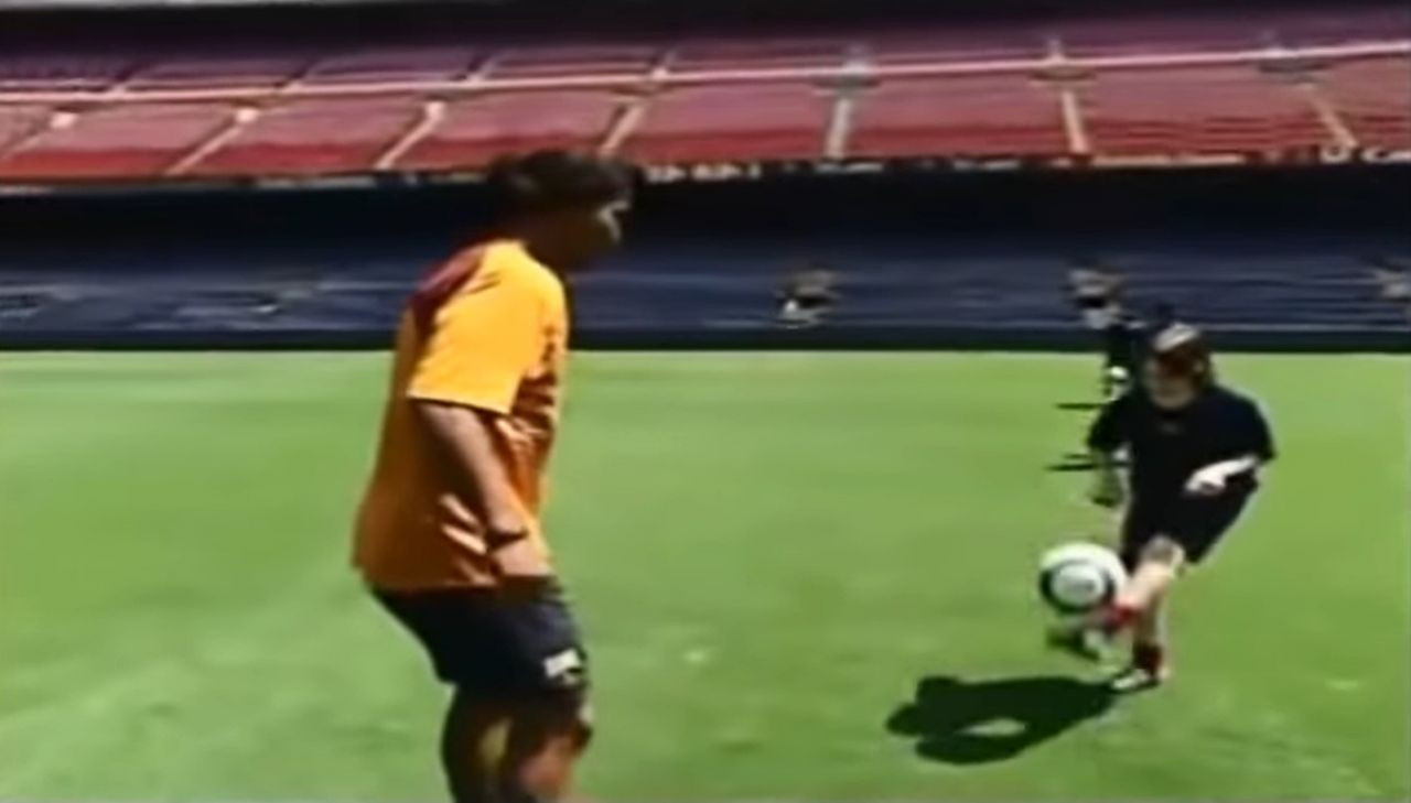 Ronaldinho videosundaki çocuk Messi mi? - Sayfa 2