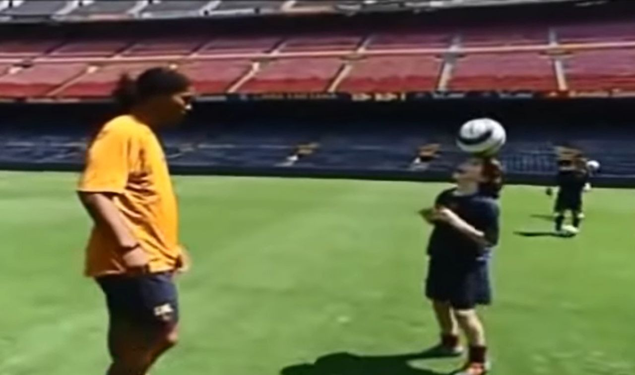 Ronaldinho videosundaki çocuk Messi mi? - Sayfa 3