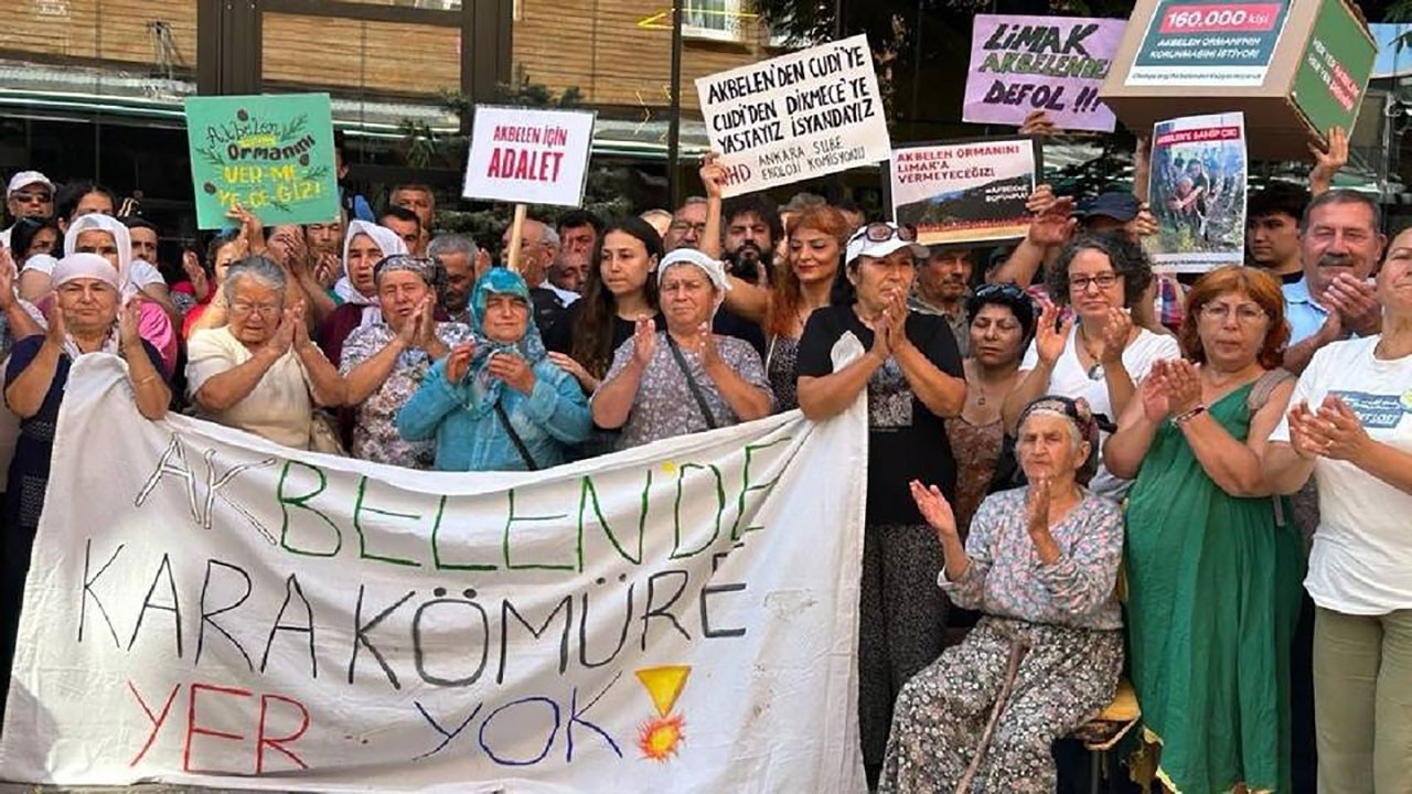 Akbelen için direnen İkizköylüler Ankara'da: İptal edin
