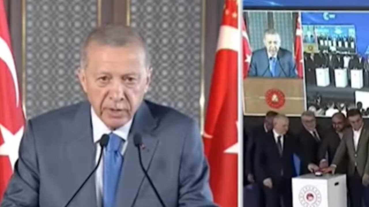 Erdoğan kızdı: Tuba ne seyrediyorsun, butona bas